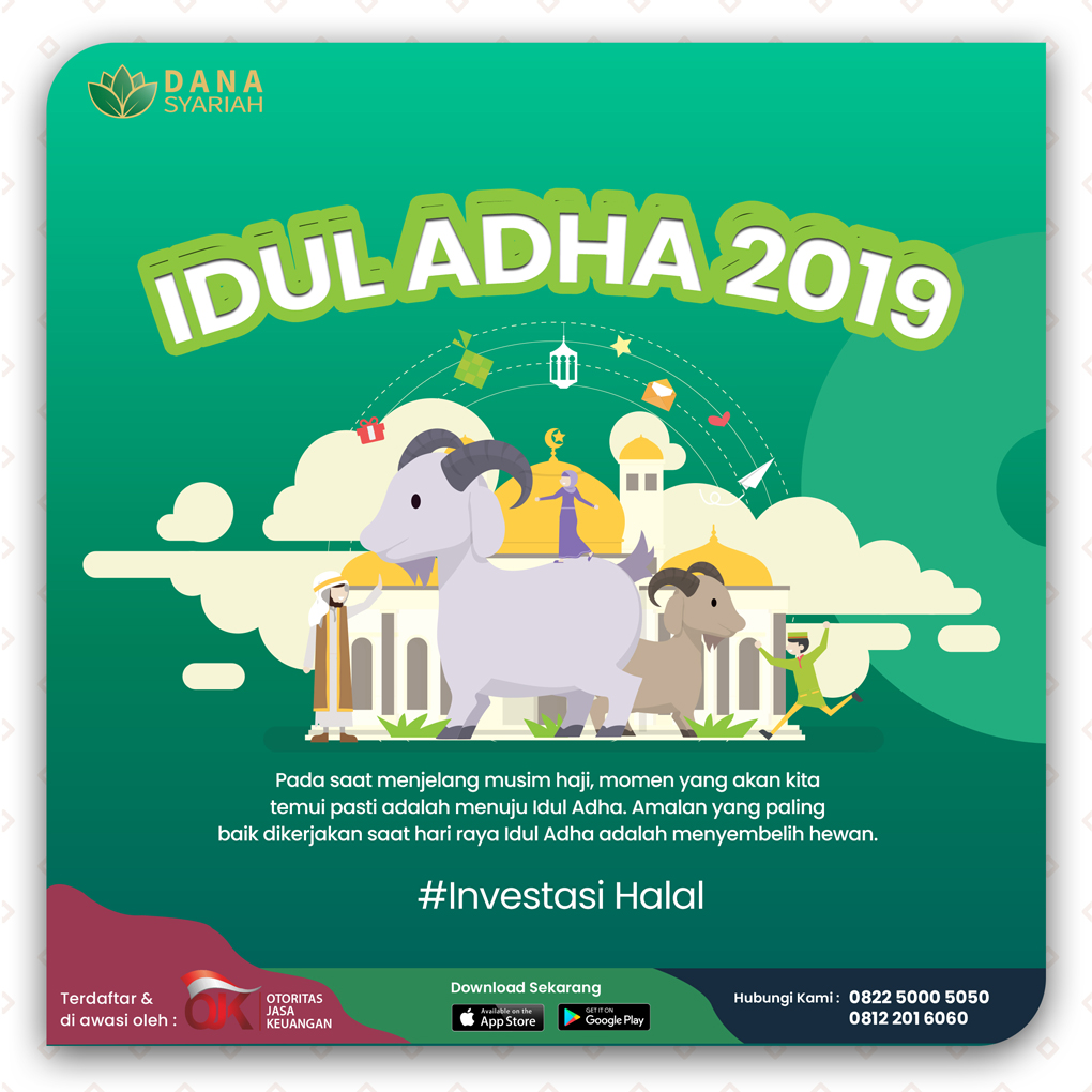 Dana Syariah Selamat Hari Raya Idul Adha 1440 H