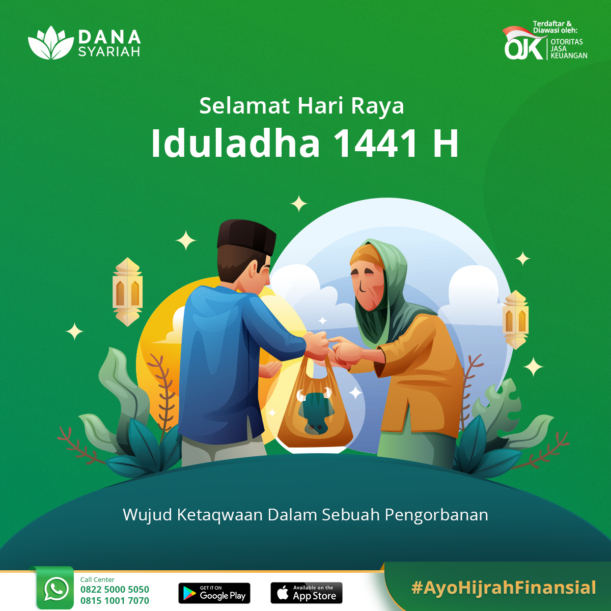 Dana Syariah Taqabbalallahu minna wa minkum, Selamat Hari Raya Iduladha 1441 H.