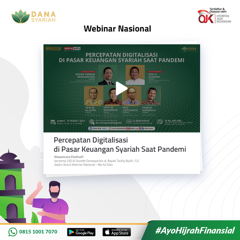 Dana Syariah Webinar Percepatan Digitalisasi Di Pasar Keuangan Syariah Saat Pandemi