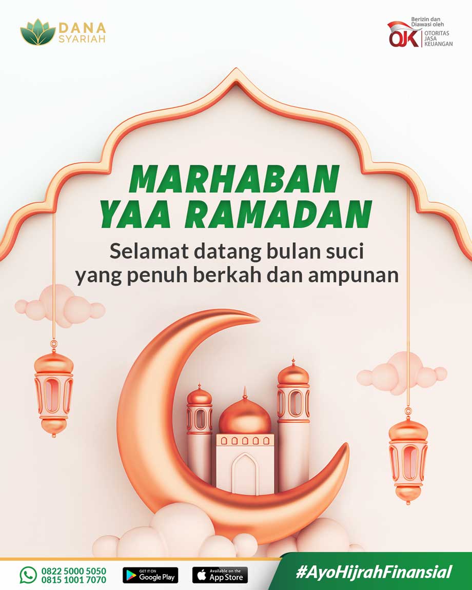 Dana Syariah Marhaban Yaa Ramadhan 1442 H