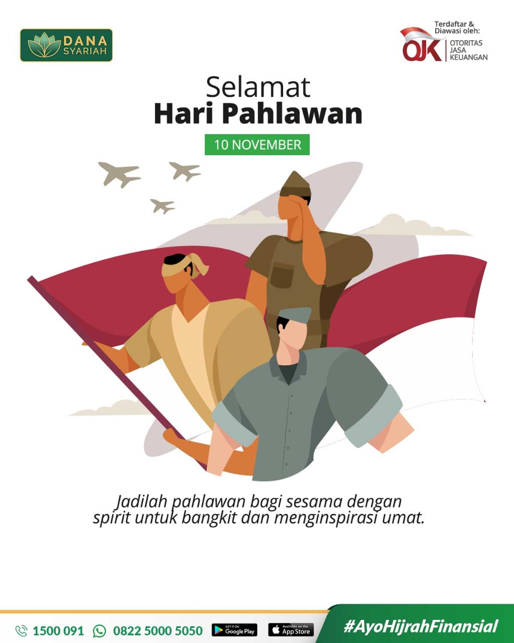 Dana Syariah Selamat Hari Pahlawan!