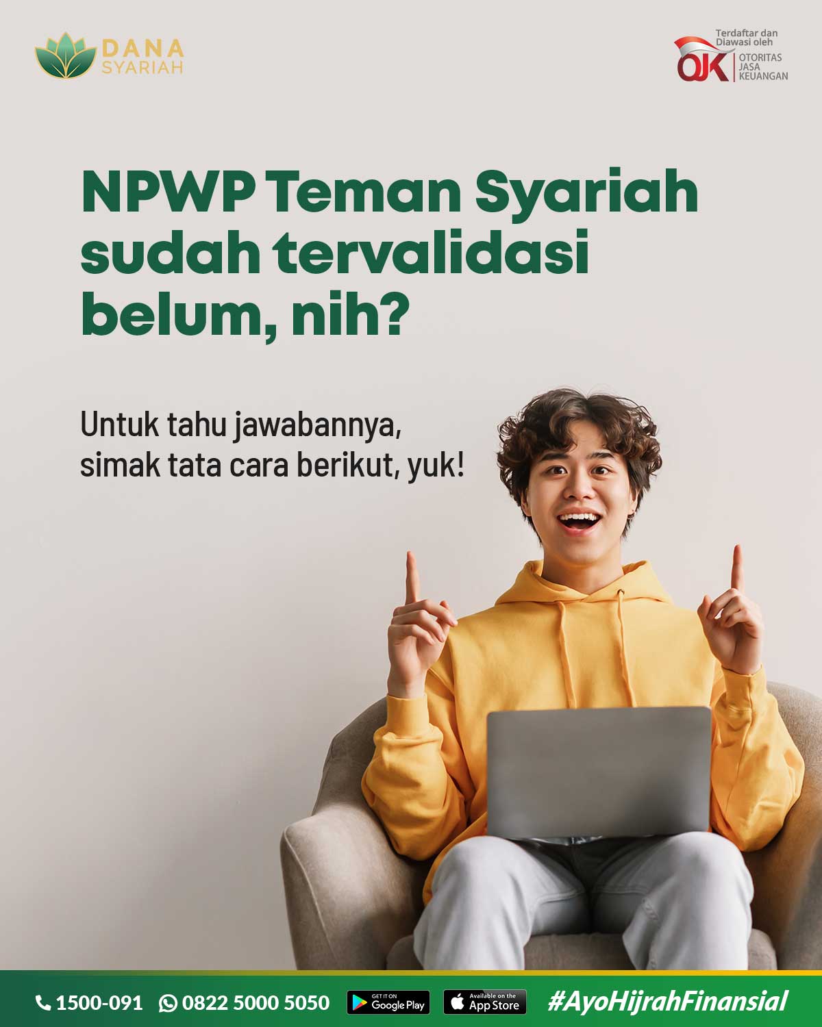 Dana Syariah NPWP Teman Syariah sudah tervalidasi belum, nih?