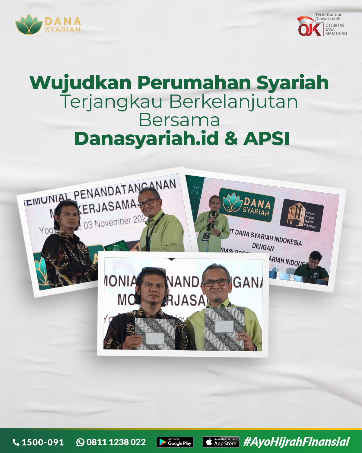 Dana Syariah Wujudkan Perumahan Syariah Terjangkau dan Berkelanjutan Bersama Danasyariah.id & APSI