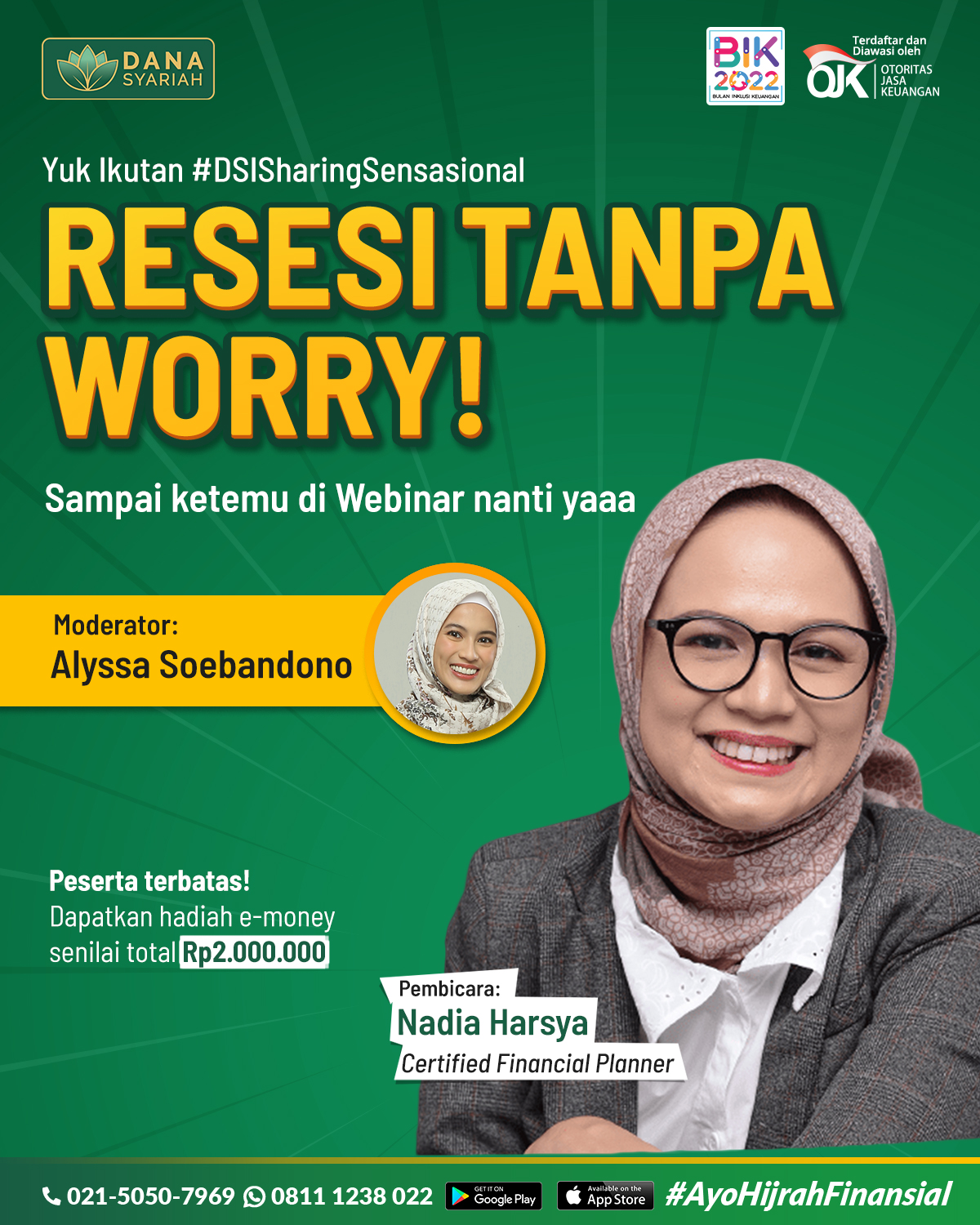 Dana Syariah #DSISharingSensasional - Resesi Tanpa Worry