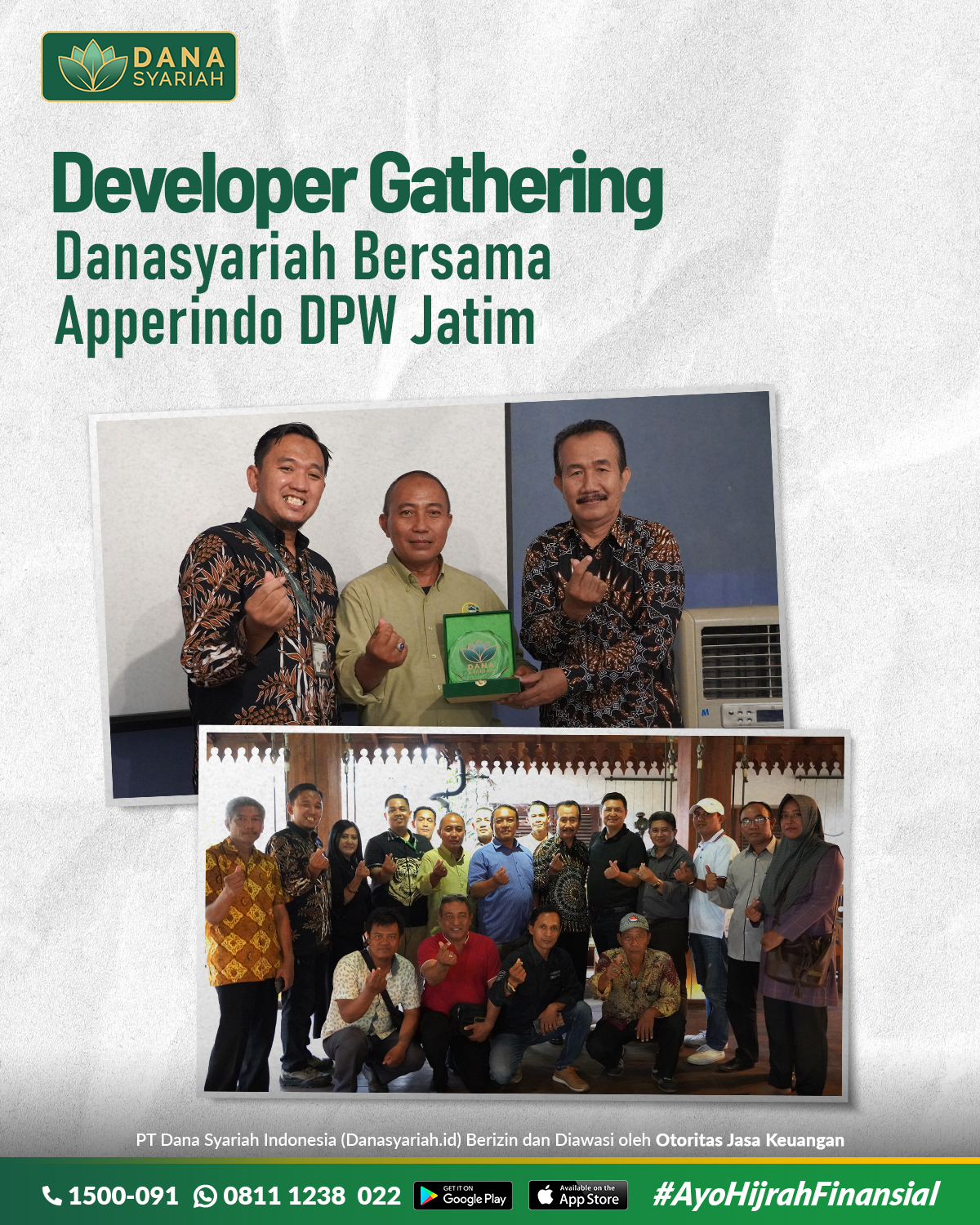 Dana Syariah Gathering Danasyariah bersama Apperindo DPW Jatim