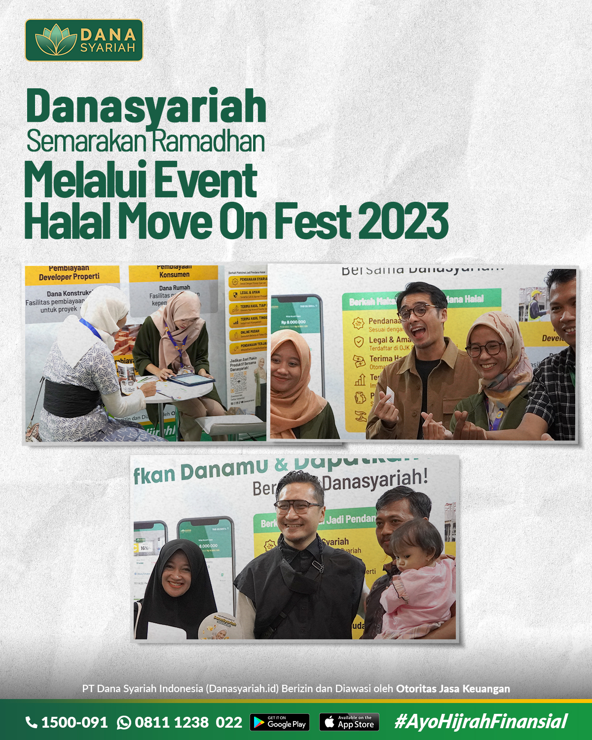 Dana Syariah Danasyariah Semarakan Ramadhan Melalui Event Halal Move On Fest 2023