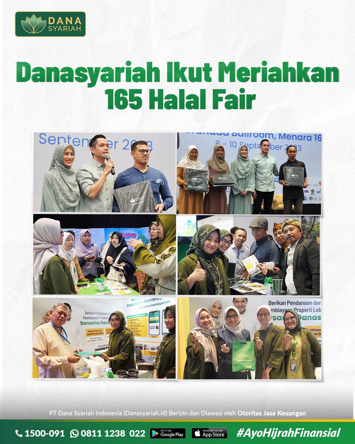 Dana Syariah Danasyariah Ikut Meriahkan 165 Halal Fair