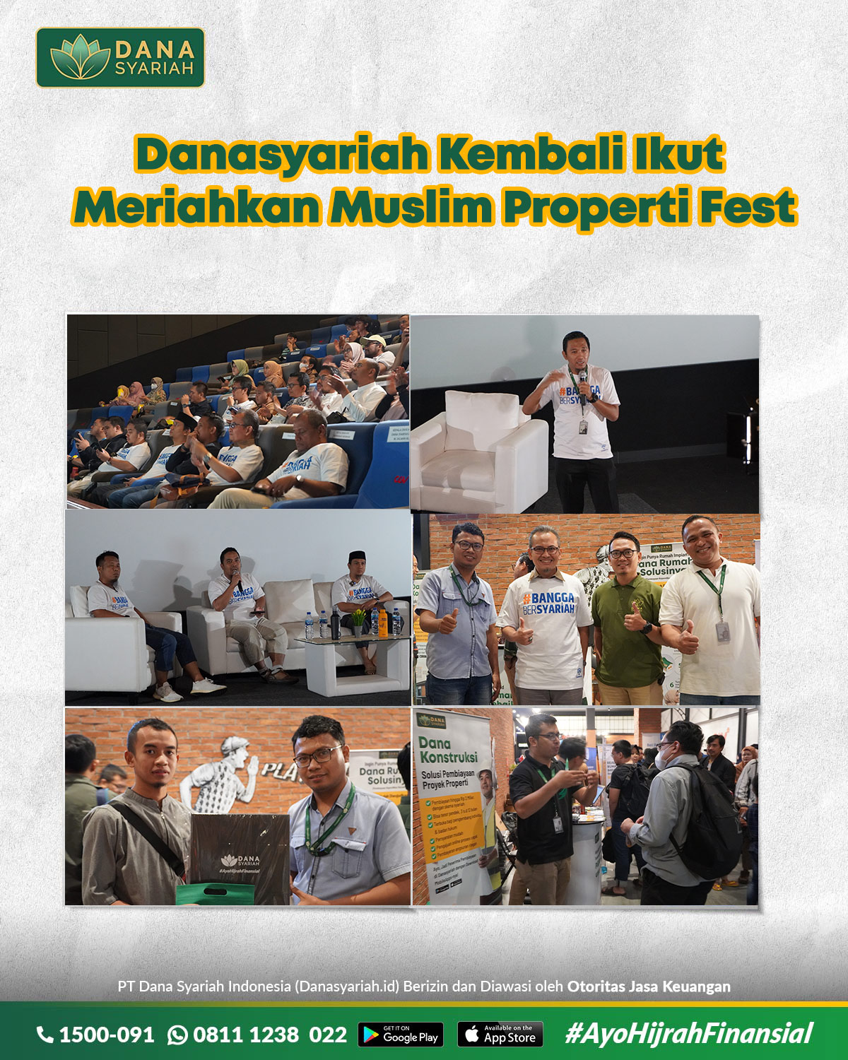 Dana Syariah Danasyariah Kembali Ikut Meriahkan Muslim Properti Fest 2023