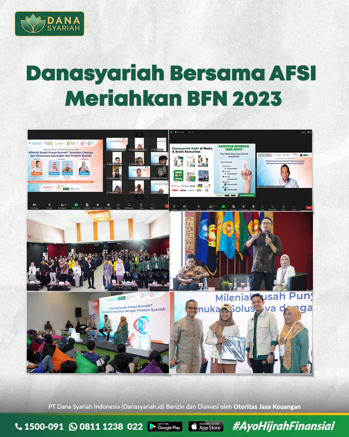 Dana Syariah Danasyariah Bersama AFSI Meriahkan BFN 2023