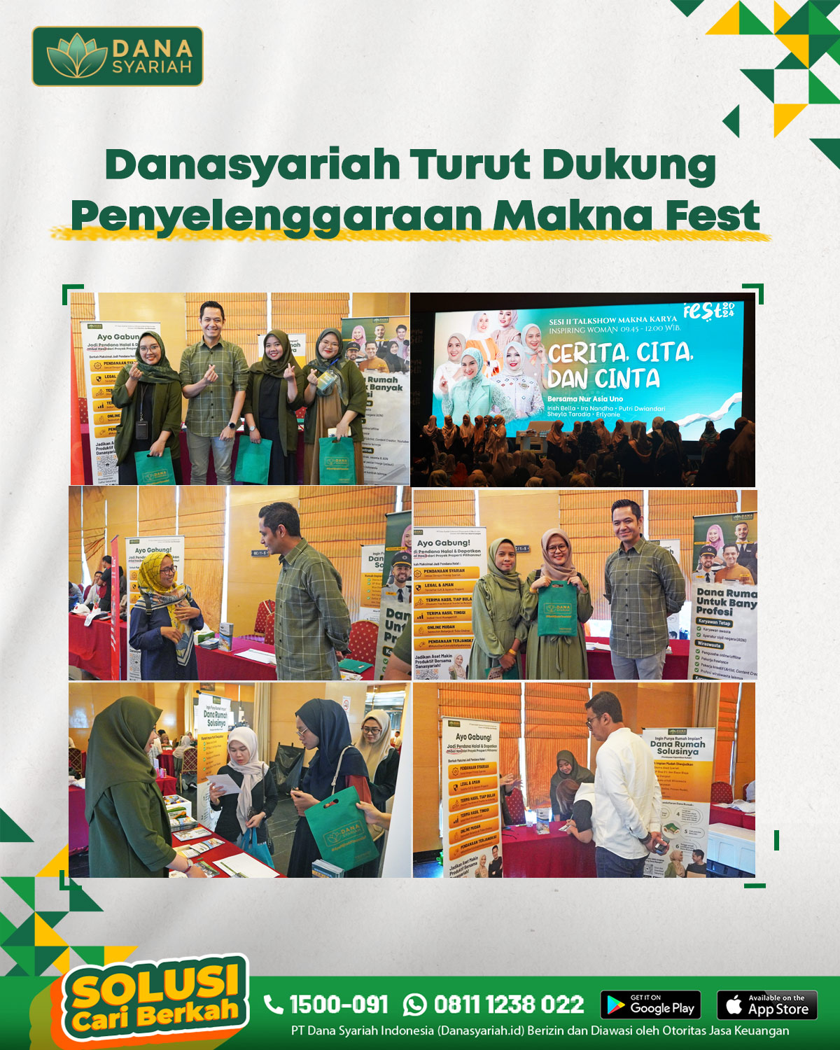 Dana Syariah Danasyariah Turut Dukung Penyelenggaraan Makna Fest