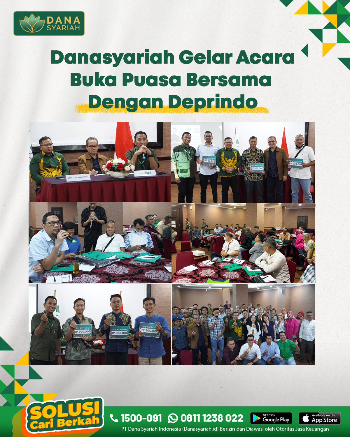 Dana Syariah Danasyariah Gelar Acara Buka Puasa Bersama dengan Deprindo