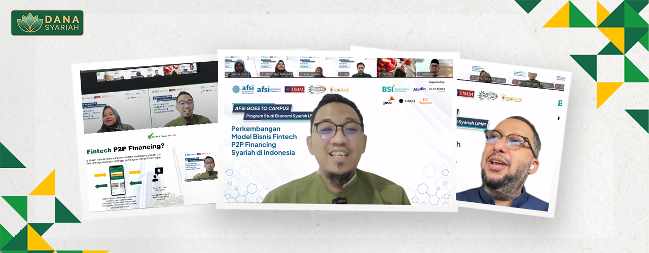 Danasyariah Participates as Speaker in AFSI Goes to Campus at UMM