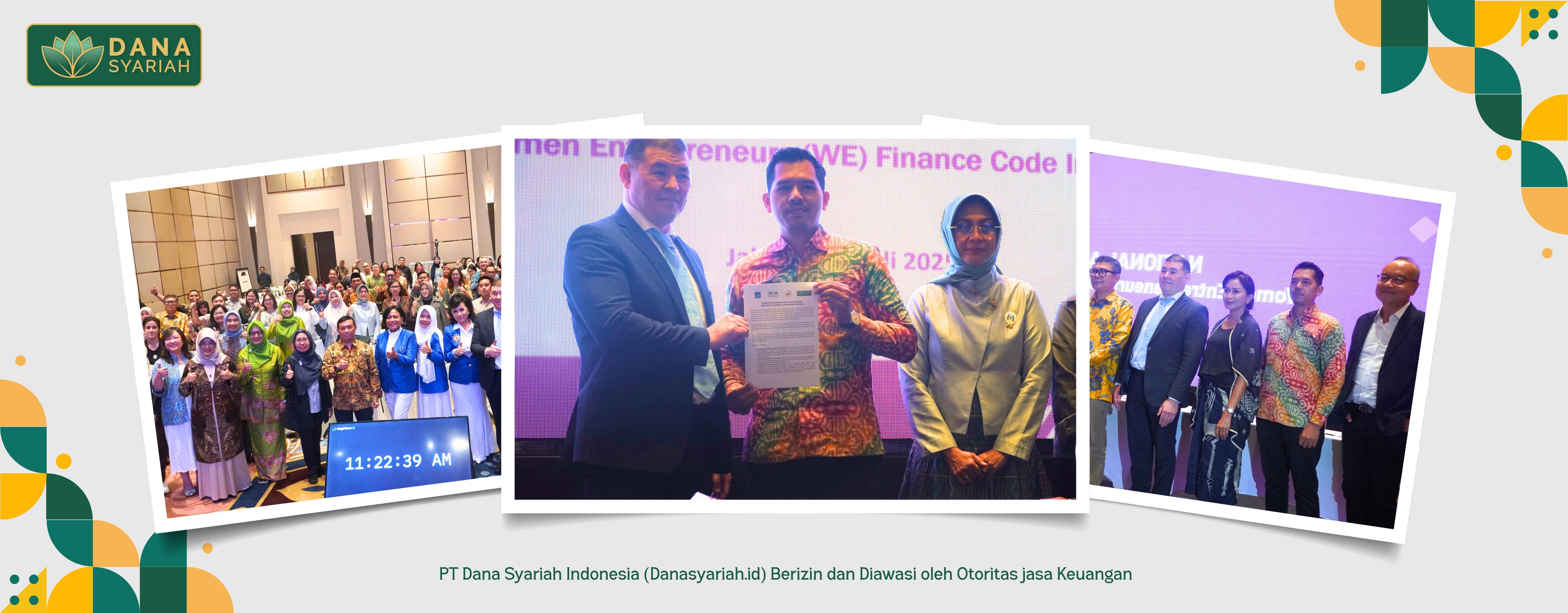 Danasyariah Ambil Bagian dalam Penandatanganan Dukungan WE Finance Code