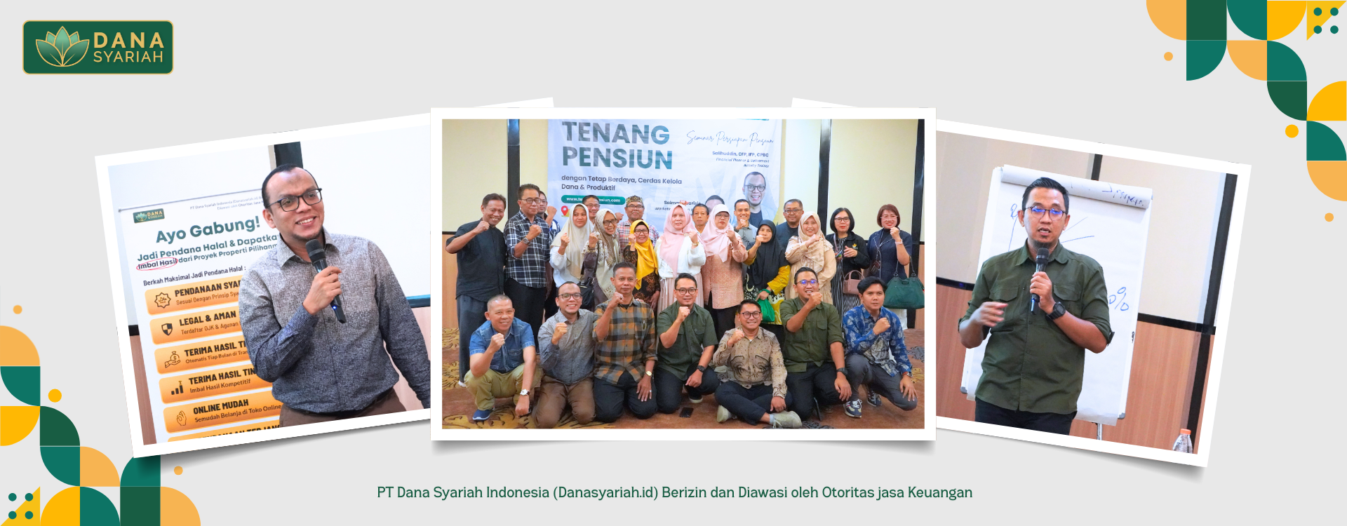 Danasyariah Holds “Tenang Pensiun” Seminar in Bekasi, Equipping Participants with Islamic Financial Literacy